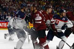 Slovensko - Lotyšsko, zápas na MS 2017