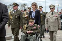 Den vítězství - pietní akt na Vítkově