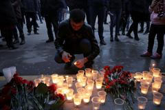 Rusko tryzna obeti Petrohrad