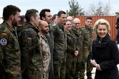 Němečtí vojáci na turecké základně Incirlik.