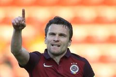 Sparta vs. Brno, fotbalová liga (Lafata)