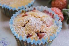 Jahodové muffiny bez lepku a laktózy