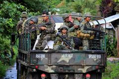 Filipínská armáda bojuje proti islamistům na jihu země