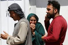 Bombový útok ve vládní čtvrti v Kábulu, květen 2017