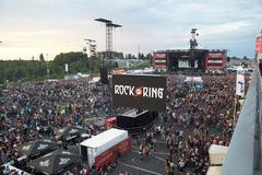 Nürburg - festival Rock am Ring  - evakuace