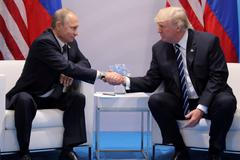 Donald Trump a Vladimir Putin