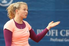 Kateřina Siniaková na Prague Open 2017