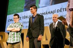 Kluci z dětského domova Těrlicko získali cenu Gratias Tibi