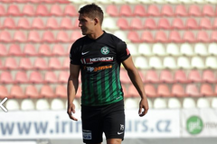 Rudolf Skácel v dresu Příbrami