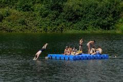 Koupaliště, koupání