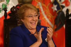 Chilská prezidentka Michelle Bacheletová