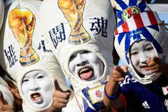 Fanoušci Japonska na MS ve fotbale 2014