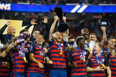 Fotbalisté USA, vítězové Zlatého poháru 2017