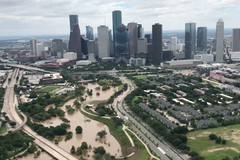 Letecké snímky ukazují rozsah devastace celého Houstonu po bouři Harvey