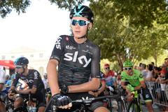 Chris Froome na Vueltě 2017