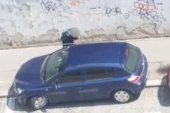 Za tři týdny 18 vykradených aut. Žena natočila cizince přímo při činu