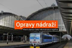grafika - Opravy nádraží
