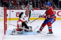 NHL, Ottawa - Montreal: Craig Anderson (41) - Tomáš Plekanec (14)