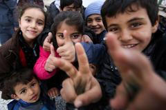 Makedonie - záchytné uprchlické centrum na makedonsko-řecké hranici