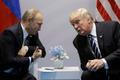 Vladimir Putin a Donald Trump na summitu G20 v Hamburku