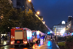 Požár hotelu na Václaváku