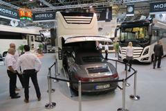 Výstava karavanů v Dusseldrofu