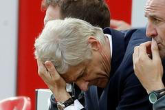 Arséne Wenger při utkání Liverpool vs. Arsenal