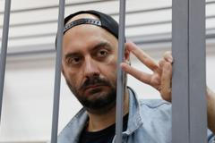 Ruský divadelní režisér Kirill Serebrennikov.