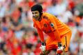 Petr Čech v utkání Liverpool vs. Arsenal