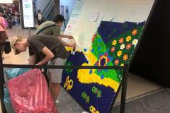 Mozaika z PET víček