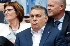 Euro 2016, Maďarsko-Island: maďarský premiér Viktor Orbán