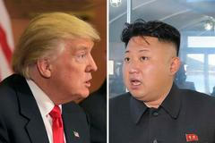 Donald Trump a Kim Čong-un.