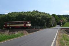 Železniční přejezd - ilustrační foto