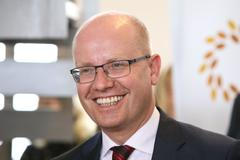 Národní zemědělské muzeum - otevření po rekonstrukci, Bohuslav Sobotka, Marian Jurečka, Daniel Herman