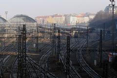 Brownfield u Hlavního nádraží v Praze