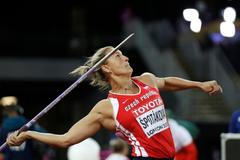 Barbora Špotáková je opět mistryní světa. Podívejte se na její vítězný hod