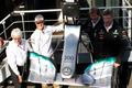 F1 2012, VC Belgie: Bernie Ecclestone, Michale Schumacher, Norbert Haug a Ross Brawn