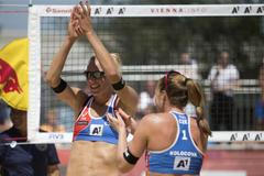 Kristýna Kolocová a Markéta Kvapilová v prvním kole play-off MS 2017