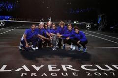 Tým Evropy slaví první Laver Cup