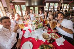 Fotbalisté Bayernu Mnichov na Oktoberfestu