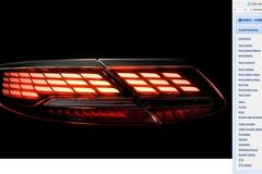 Mercedes představil designová zadní světla, která předvádí úžasnou show