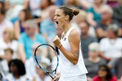 Karolína Plíšková ve finále turnaje v Eastbourne