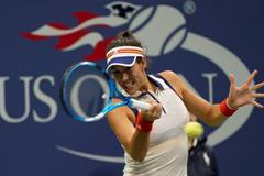 Garbiňe Muguruzaová na US Open 2017
