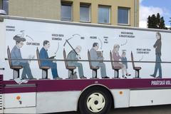 Piráti volební vězeňský autobus