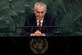 Miloš Zeman v OSN