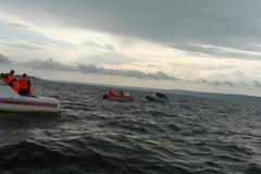 Na Volze se potopil výletní parník s víc než 180 lidmi na palubě