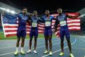 Arman Hall, Tony McQuay, Gil Roberts a LaShawn Merritt