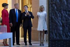 Nádherná. Trump měl nevhodné poznámky vůči Macronově ženě