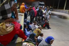 Migranti na cestě do Evropy