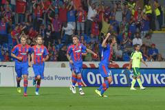 Radost Viktorie Plzeň proti AEK Larnaka